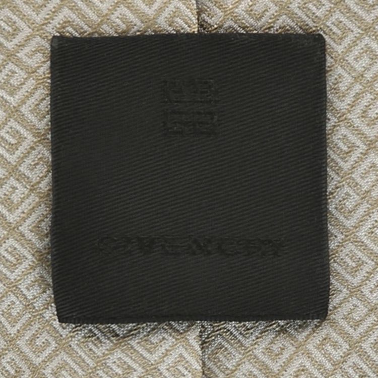 Givenchy 4G Silk Tie Beige
