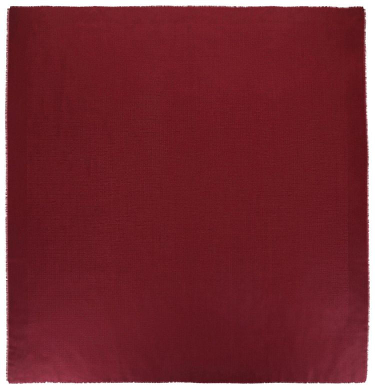 Givenchy Oversized 4G Logo Scarf Oxblood Red