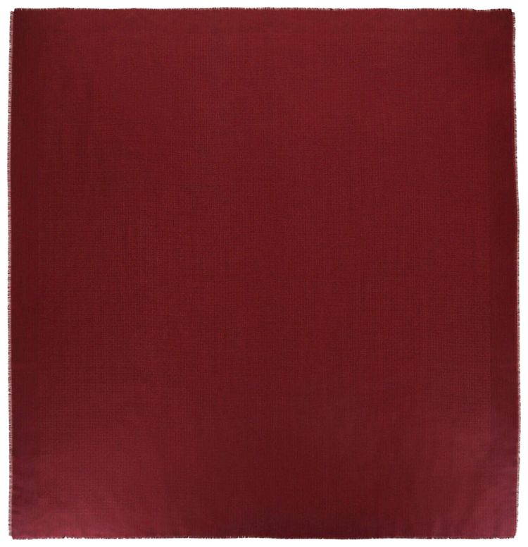 Givenchy Oversized 4G Logo Scarf Oxblood Red