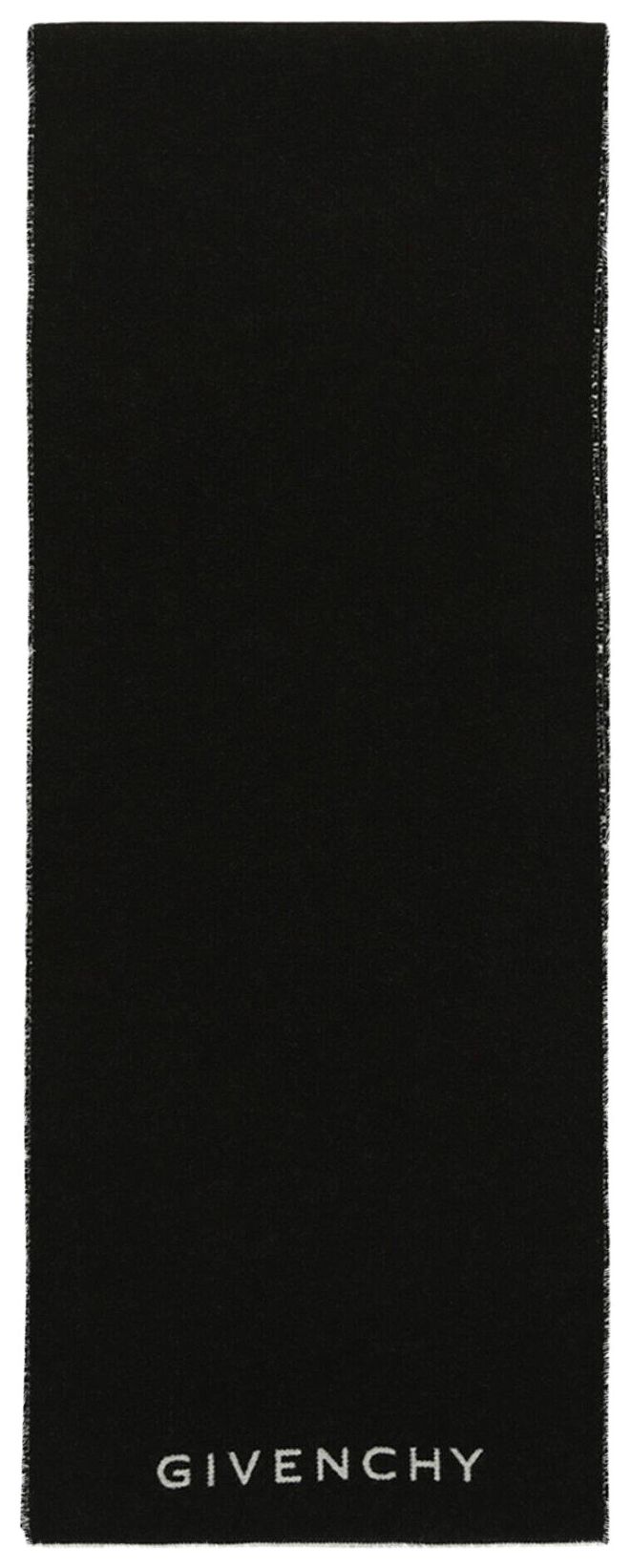 Givenchy Reversible 4G Stars Scarf Black White