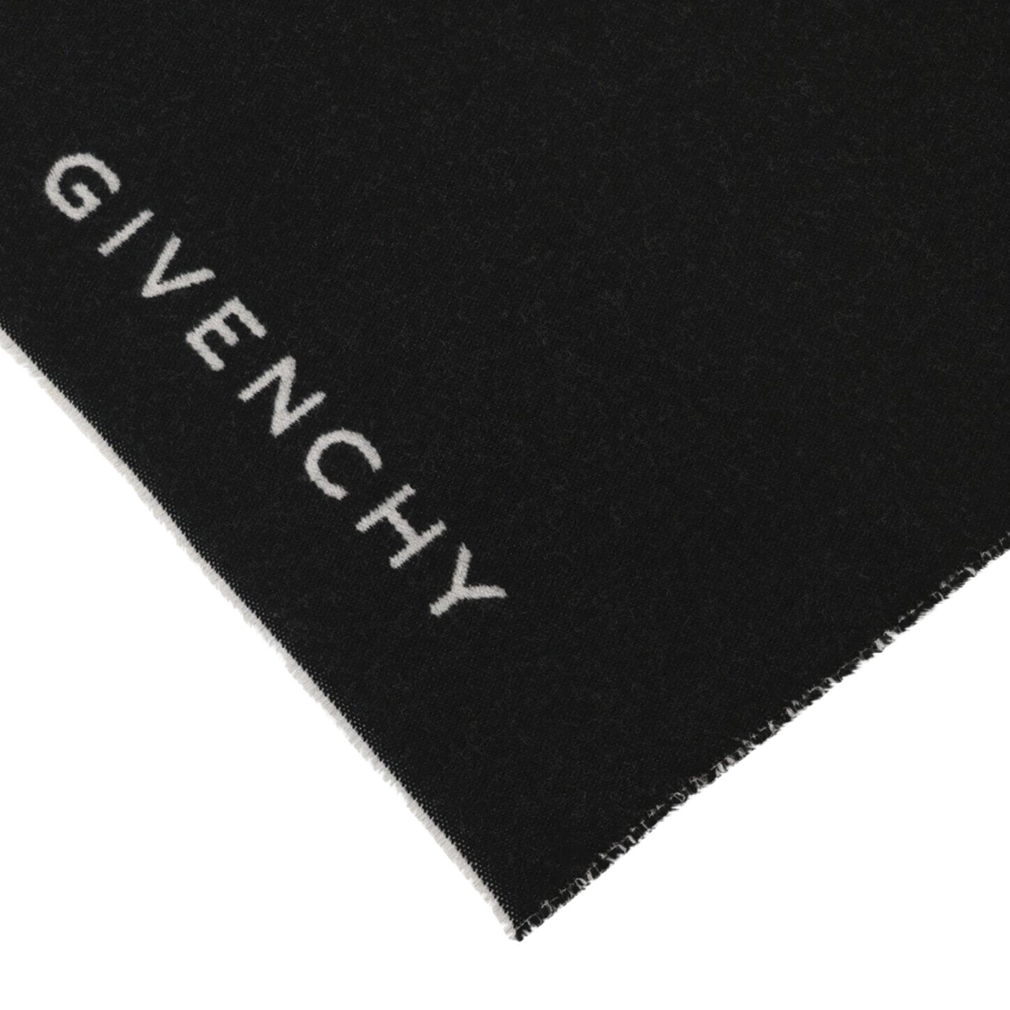 Buy Givenchy Reversible 4G Stars Scarf 'Black White' - 710002