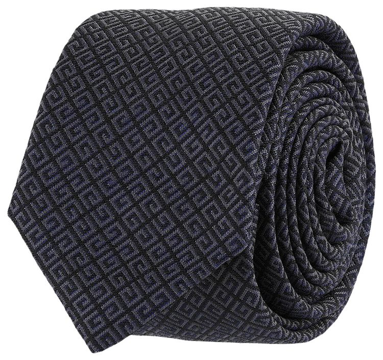 Givenchy 4G Silk Tie Black