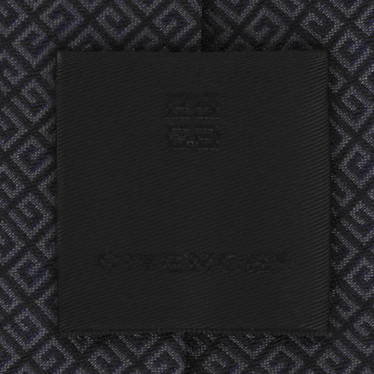 Givenchy 4G Silk Tie Black