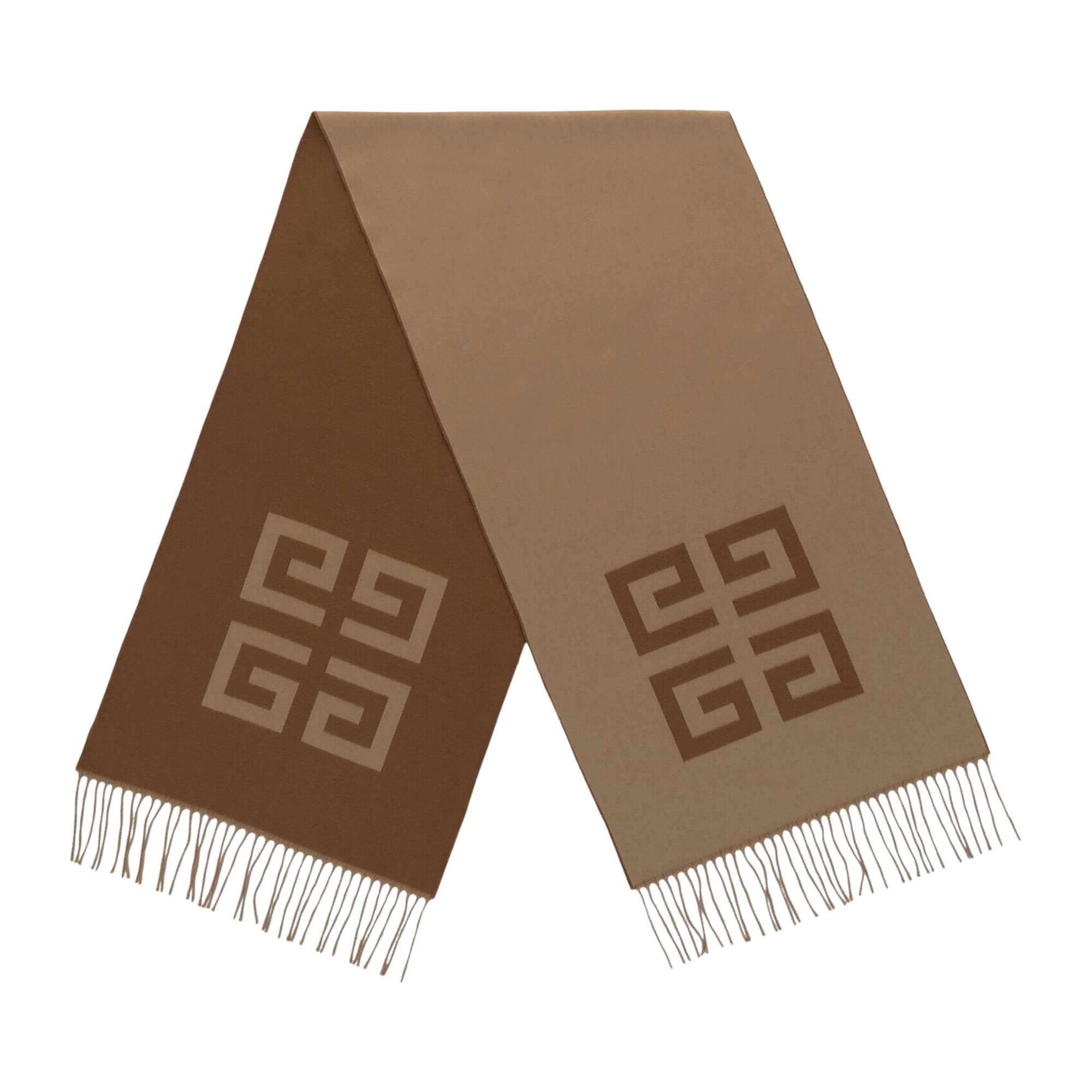 Buy Givenchy 4G Reversible Wool Scarf 'Beige' - 710003 00000 5 | GOAT