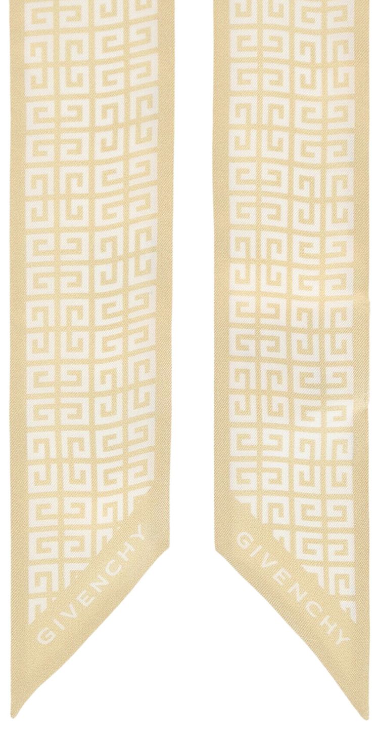 Givenchy 4G Logo Silk Bandeau Straw
