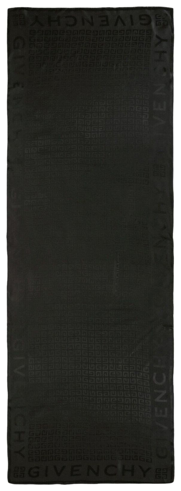 Givenchy 4G Silk Scarf Black
