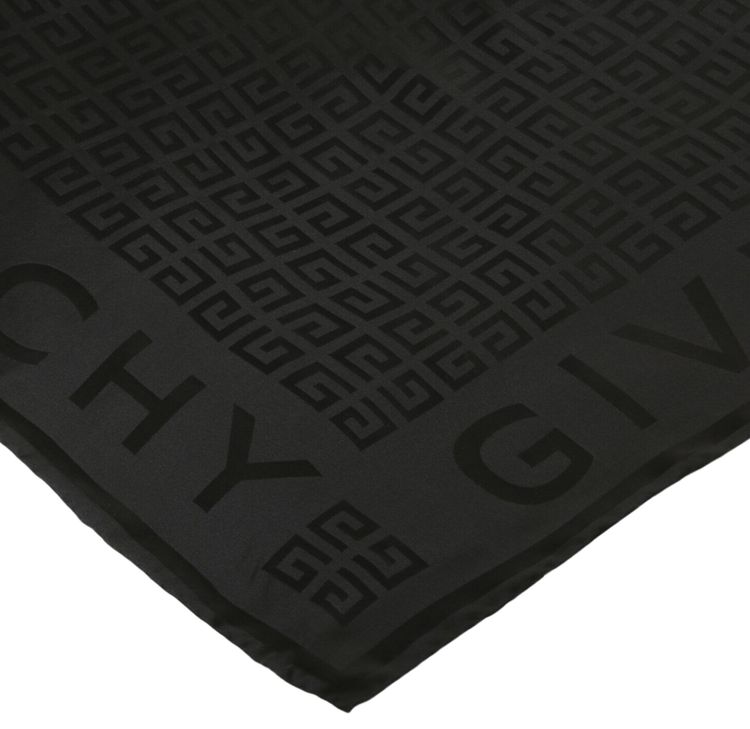 Givenchy 4G Silk Scarf Black