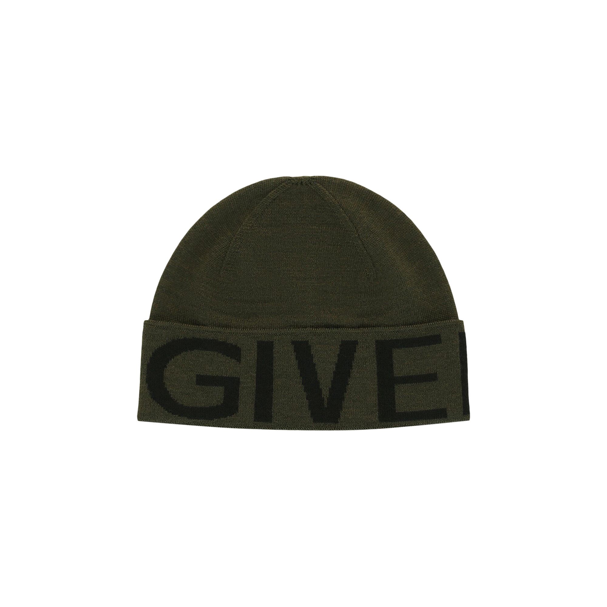Buy Givenchy Jacquard Logo Beanie 'Khaki Multi' - 710003 12200 9