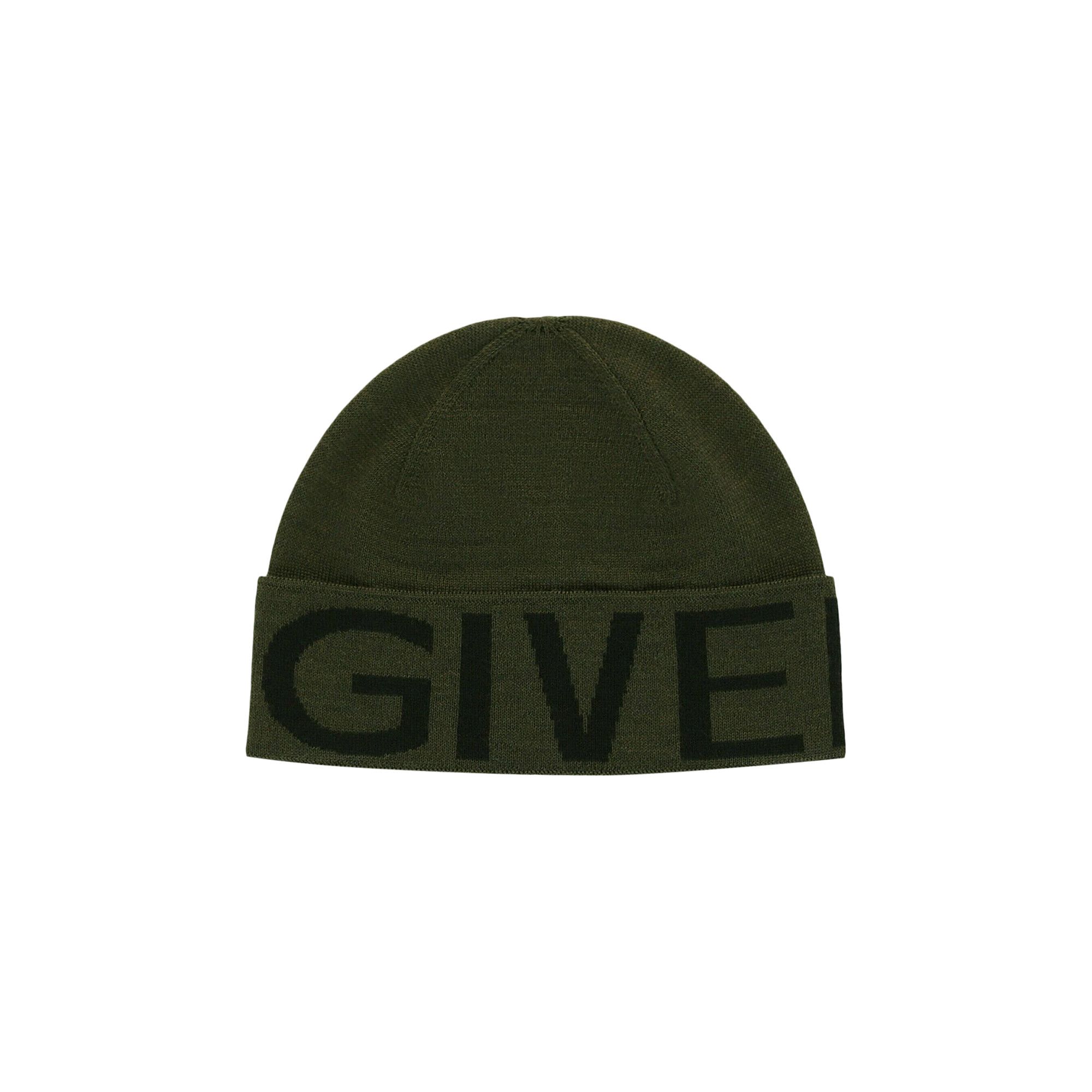 Buy Givenchy Jacquard Logo Beanie 'Khaki Multi' - 710003 12200 9