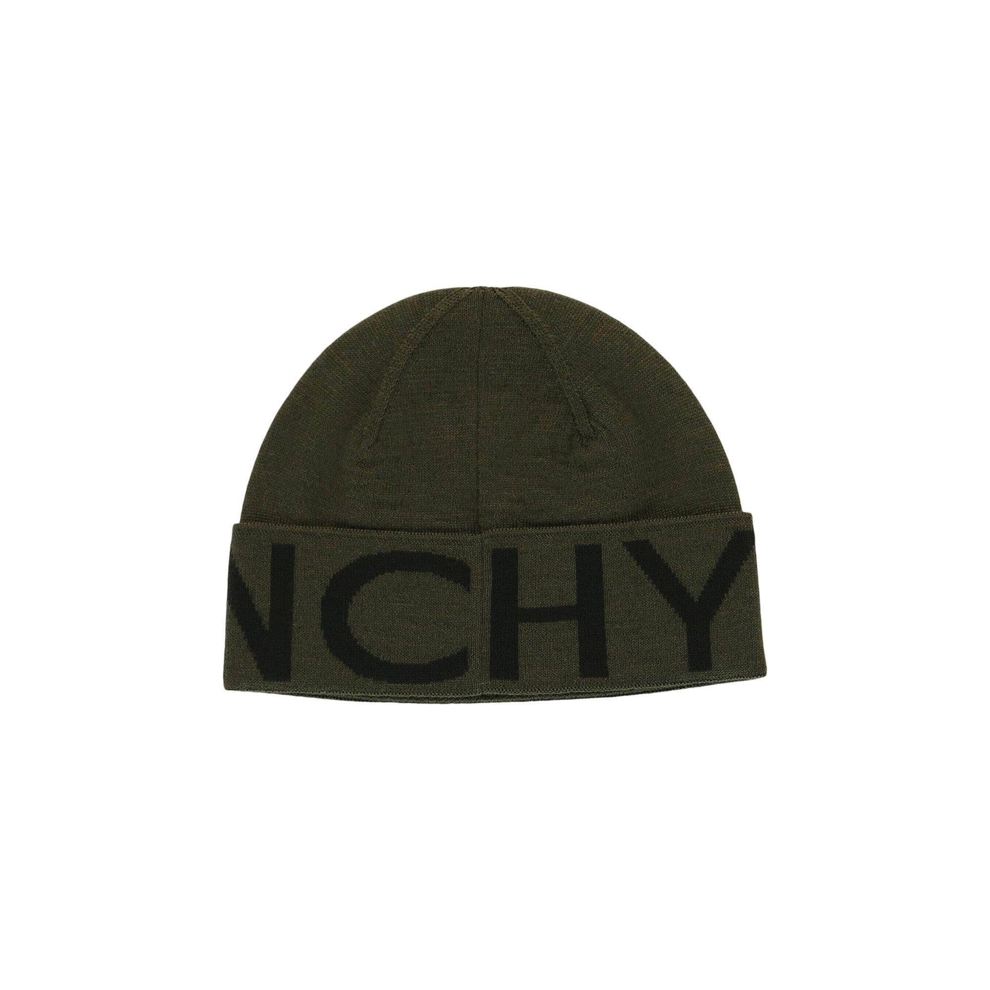 Buy Givenchy Jacquard Logo Beanie 'Khaki Multi' - 710003 12200 9