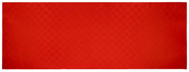 Givenchy 4G Baroque Jacquard Silk Scarf Vermilion