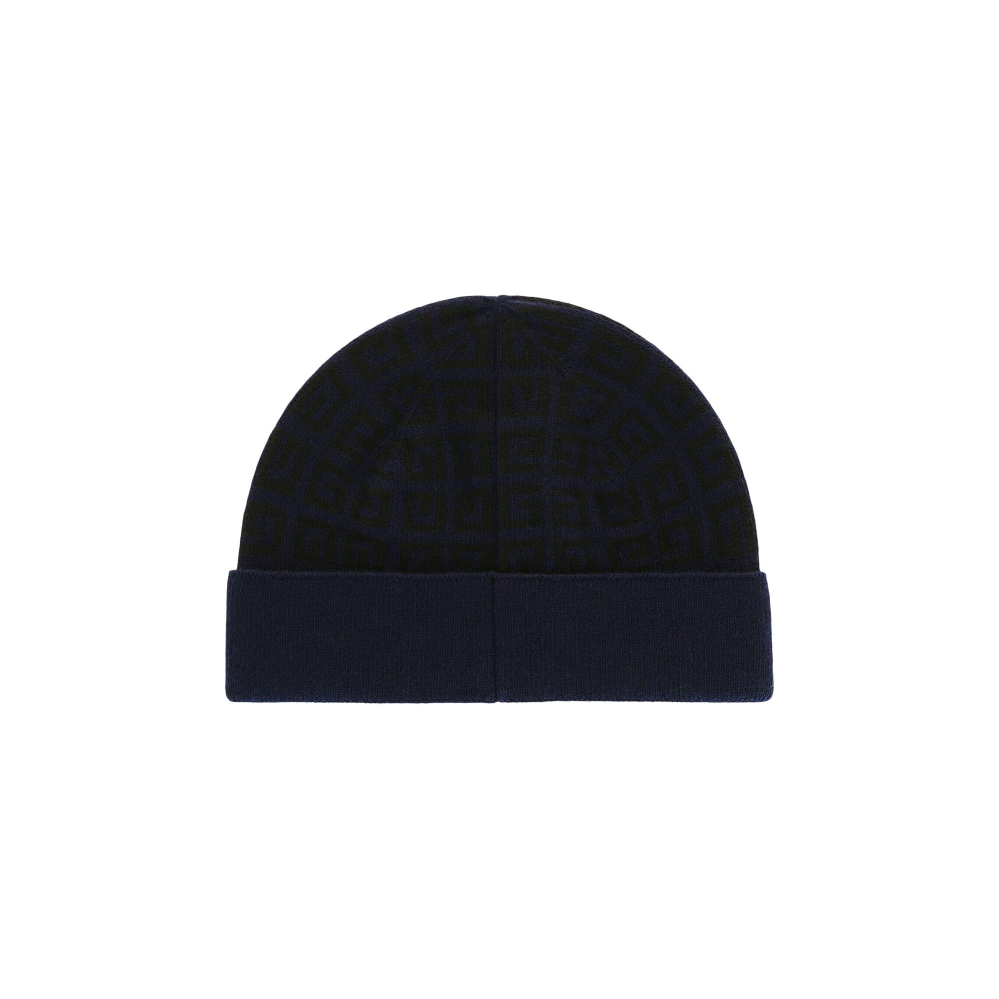 Buy Givenchy Knit Double Face Beanie 'Navy Grey' - 710003 28200 9