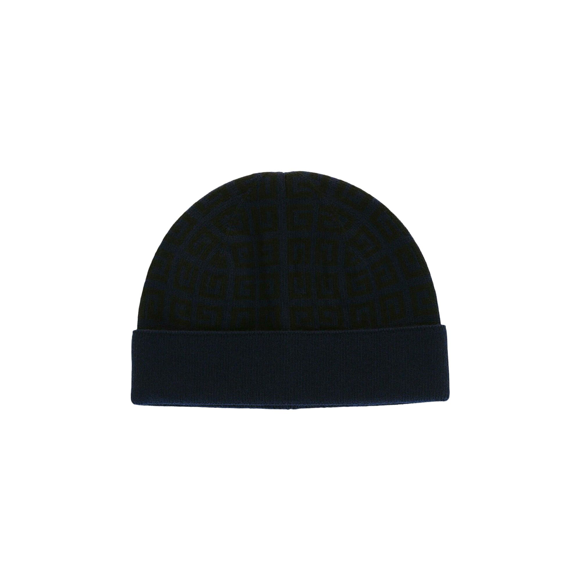 Buy Givenchy Knit Double Face Beanie 'Navy Grey' - 710003 28200 9