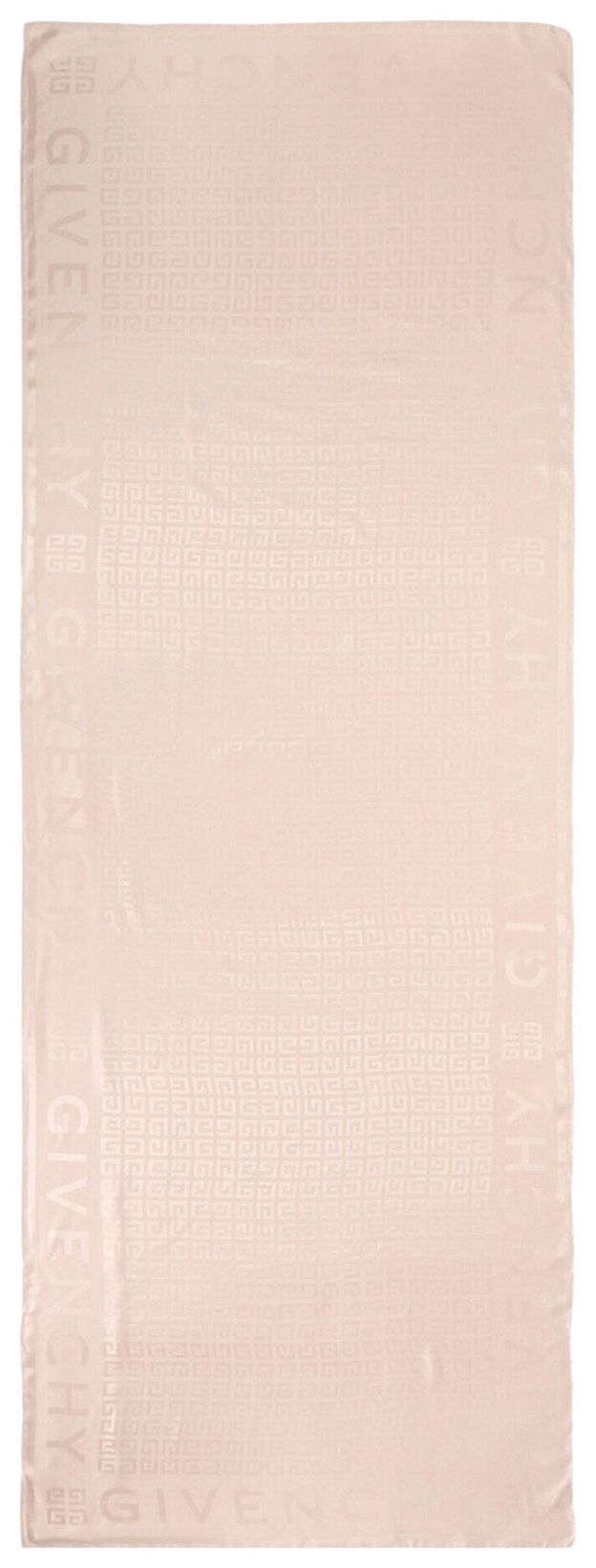 Givenchy 4G Monogram Oblong Silk Scarf Skin