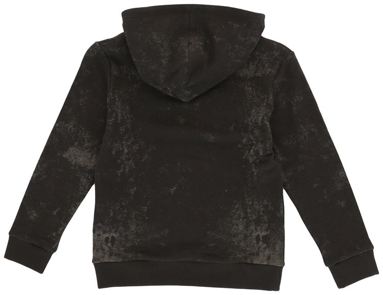 Gucci Graphic Print Hoodie Grey