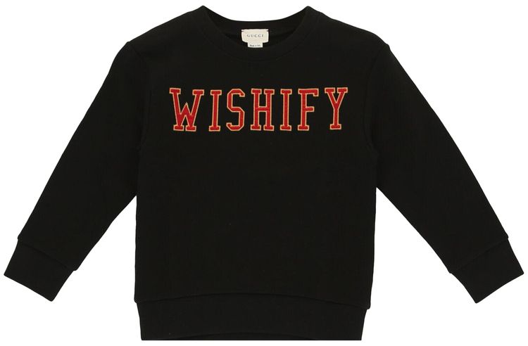 Gucci Wishify Patch Sweater Black