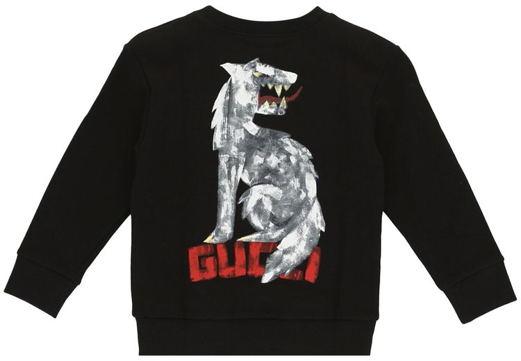 Gucci Wishify Patch Sweater Black