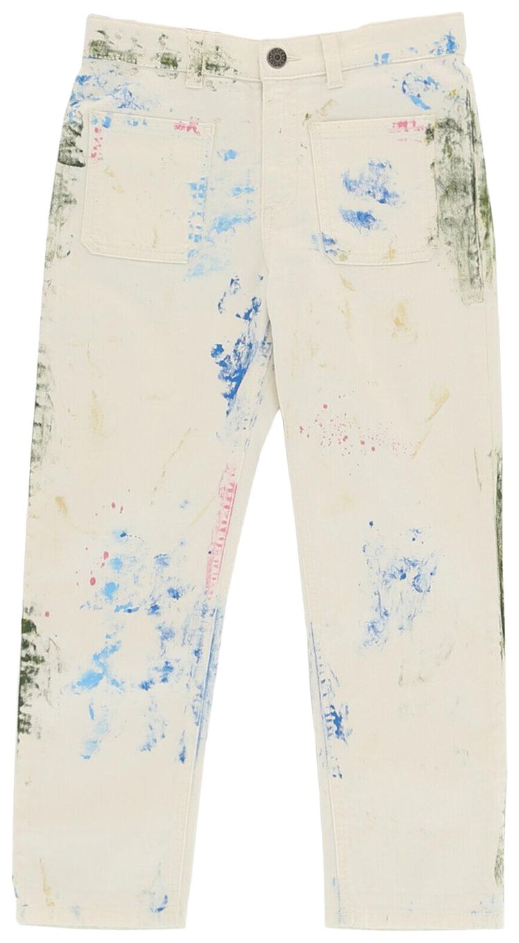 Gucci Paint Splatter Jeans Youth