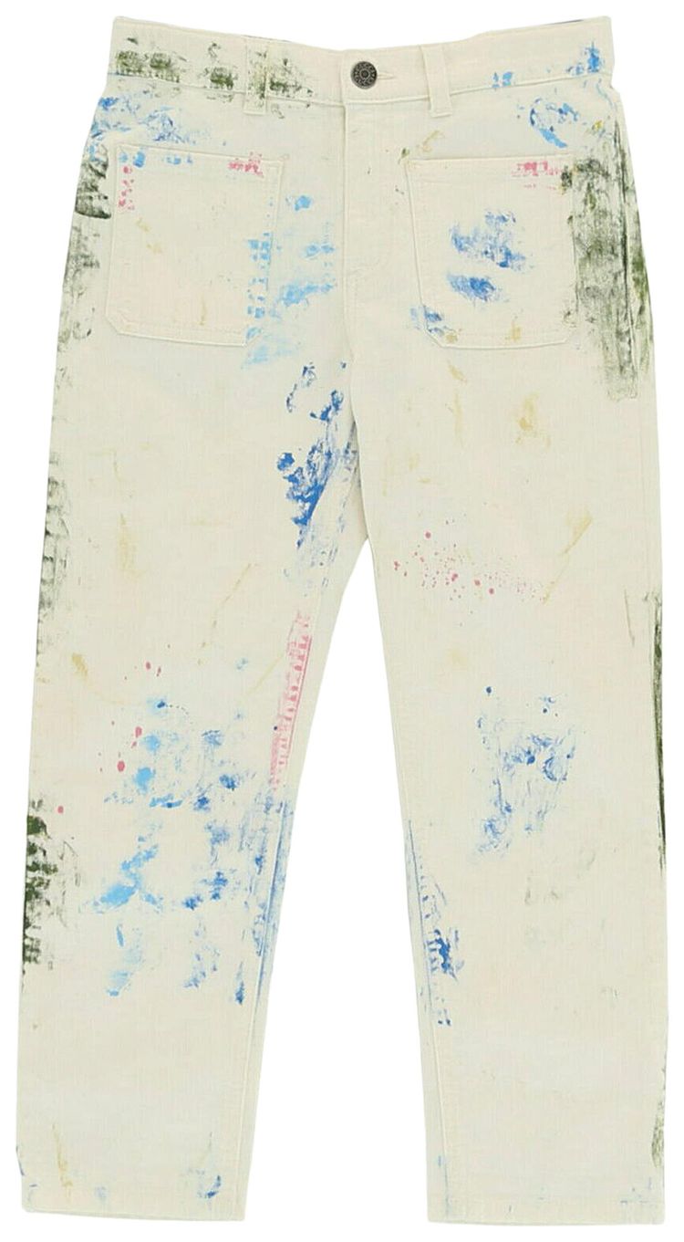 Gucci Paint Splatter Jeans Youth