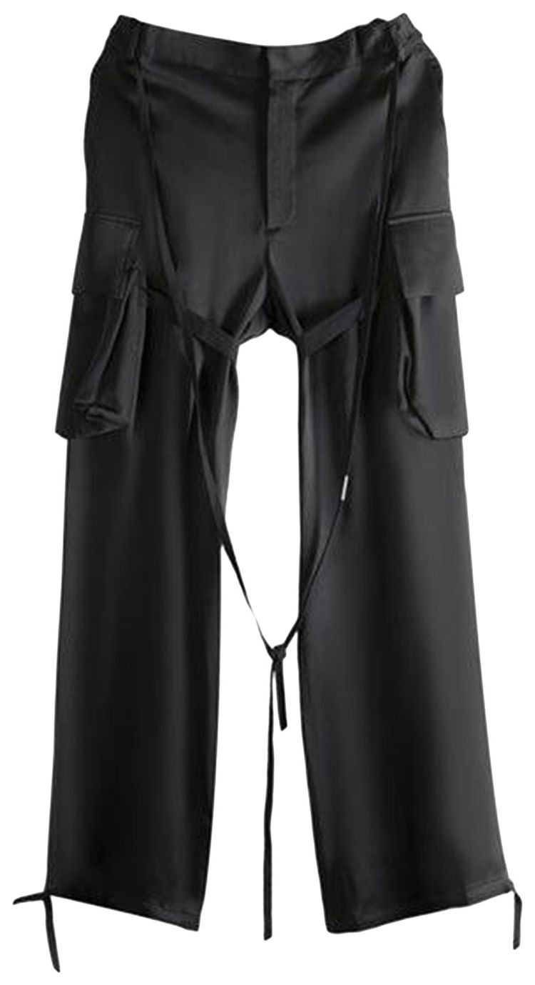 Ann Demeulemeester Fressa Cargo Pants Black