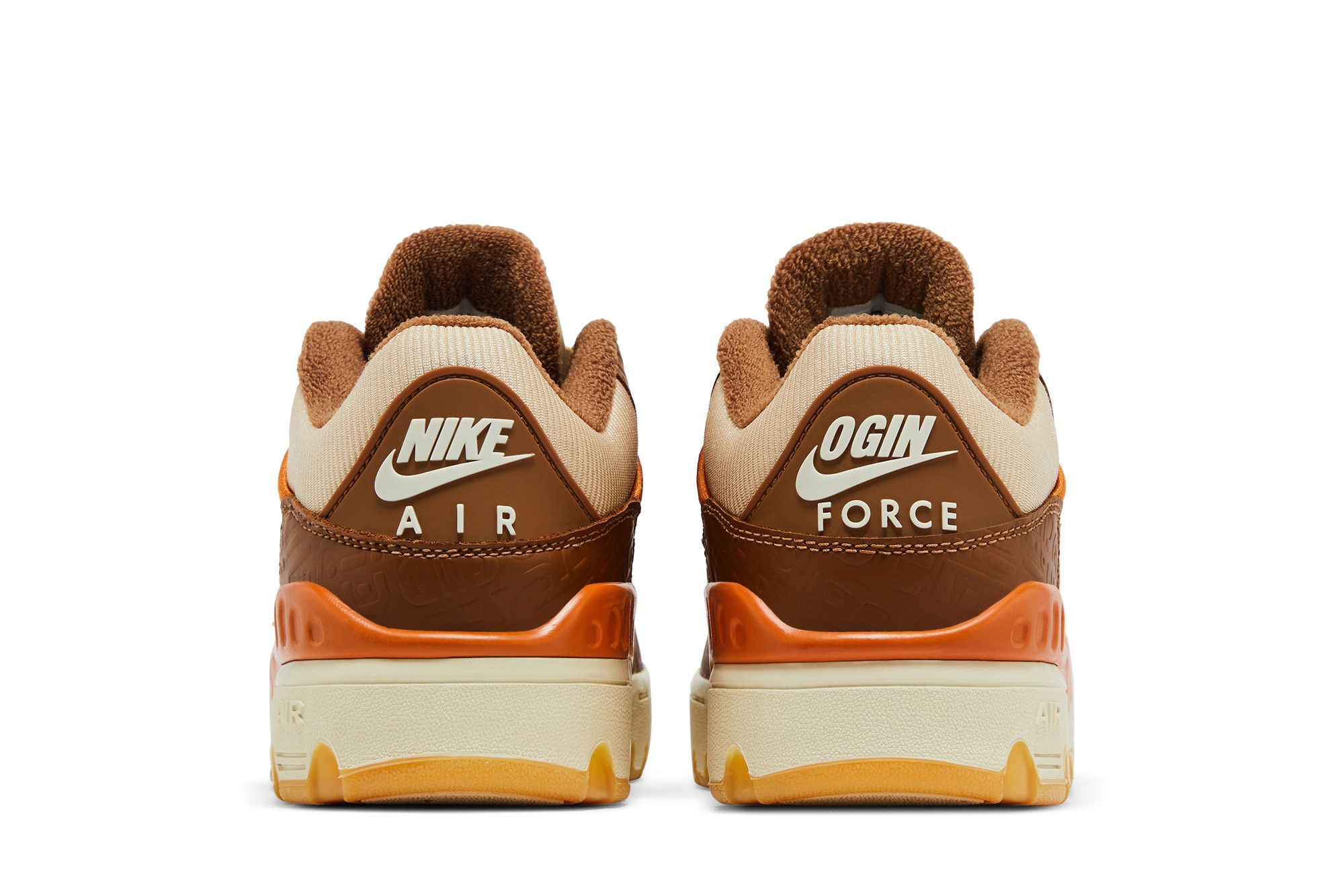 28.5 オツモプラザ限定 NIGO Nike AirForce3 OGIN Nigo X Air Force 3 Low 'OGIN Light British Tan' Otsumo Plaza