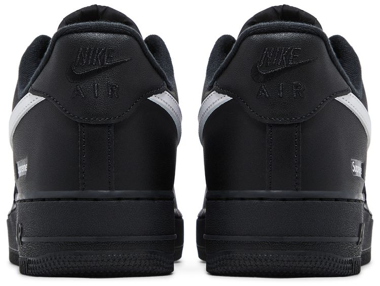 Supreme x Nike Air Force 1 Low Box Logo   Black White