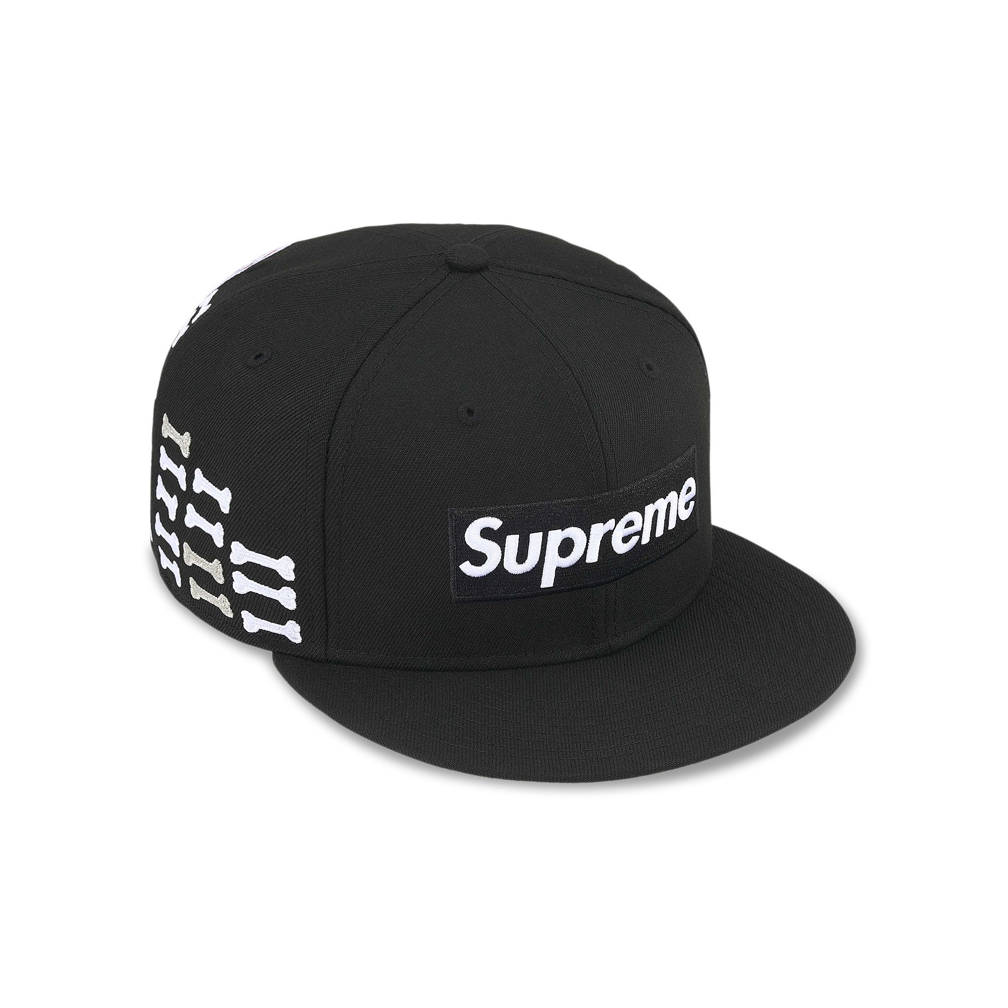 帽子 Supreme 25FW BCABoxLogo NewEra BLACK Supreme New Era Box Logo Opening Day 2021 Black Fitted Hat