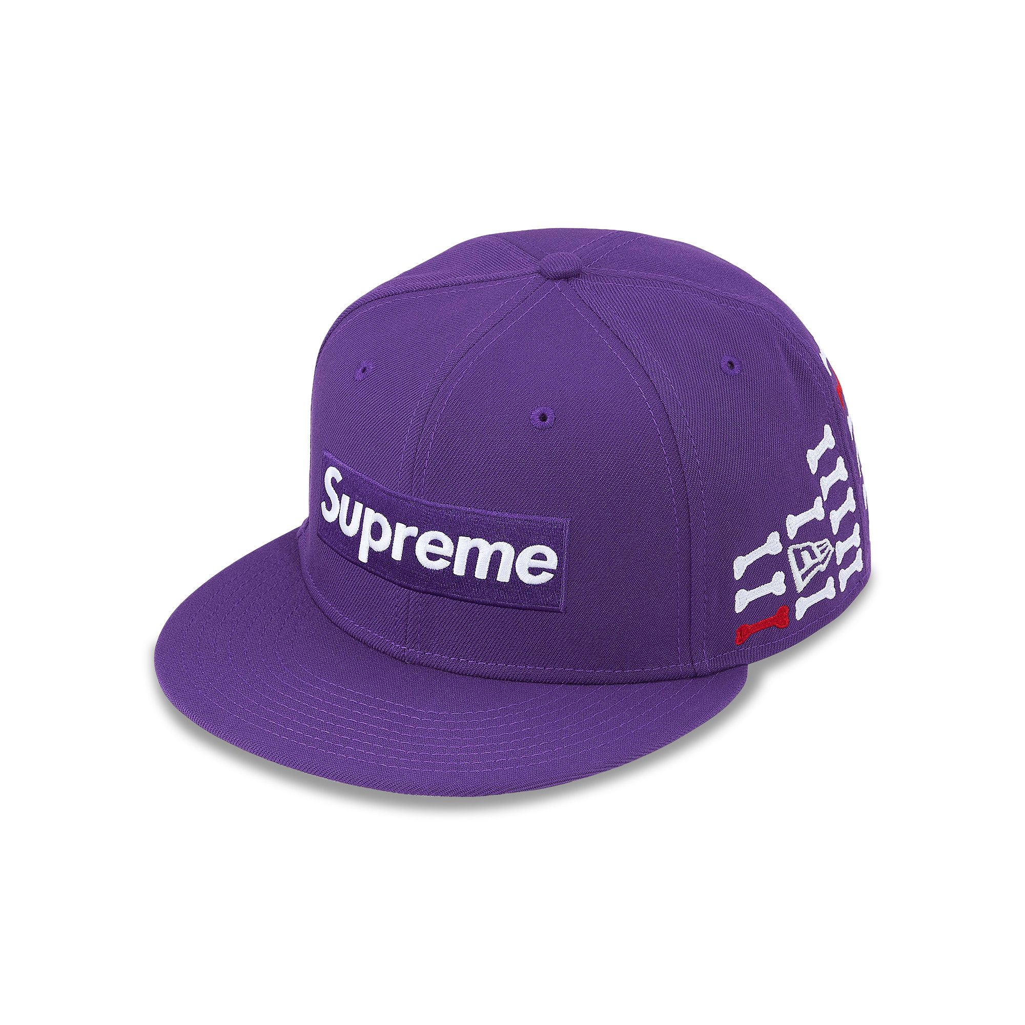 Buy Supreme Bones Box Logo New Era 'Purple' - FW25H46 PURPLE | GOAT