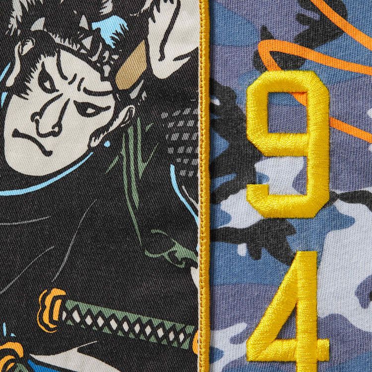 Supreme Crane Short Sleeve Top Blue Camo