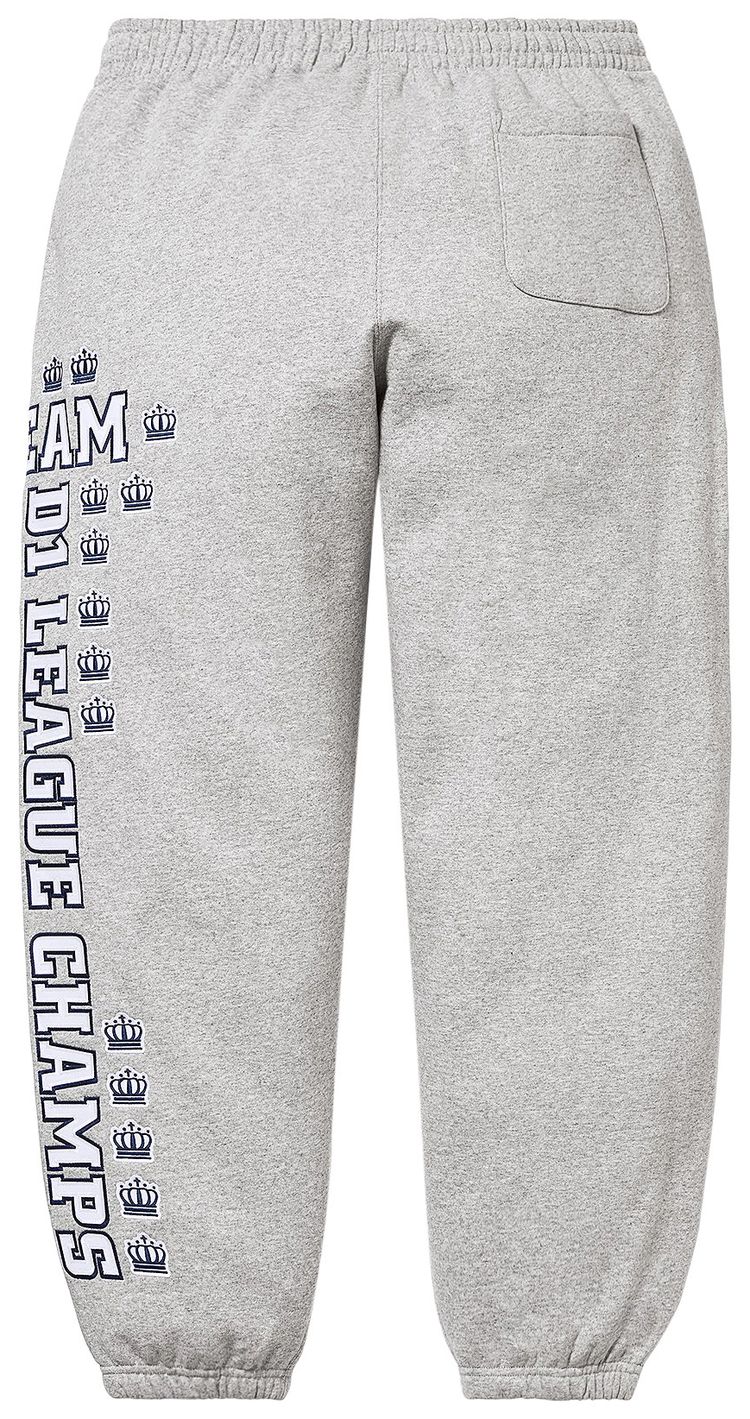 Supreme League Champs Sweatpant Heather Grey