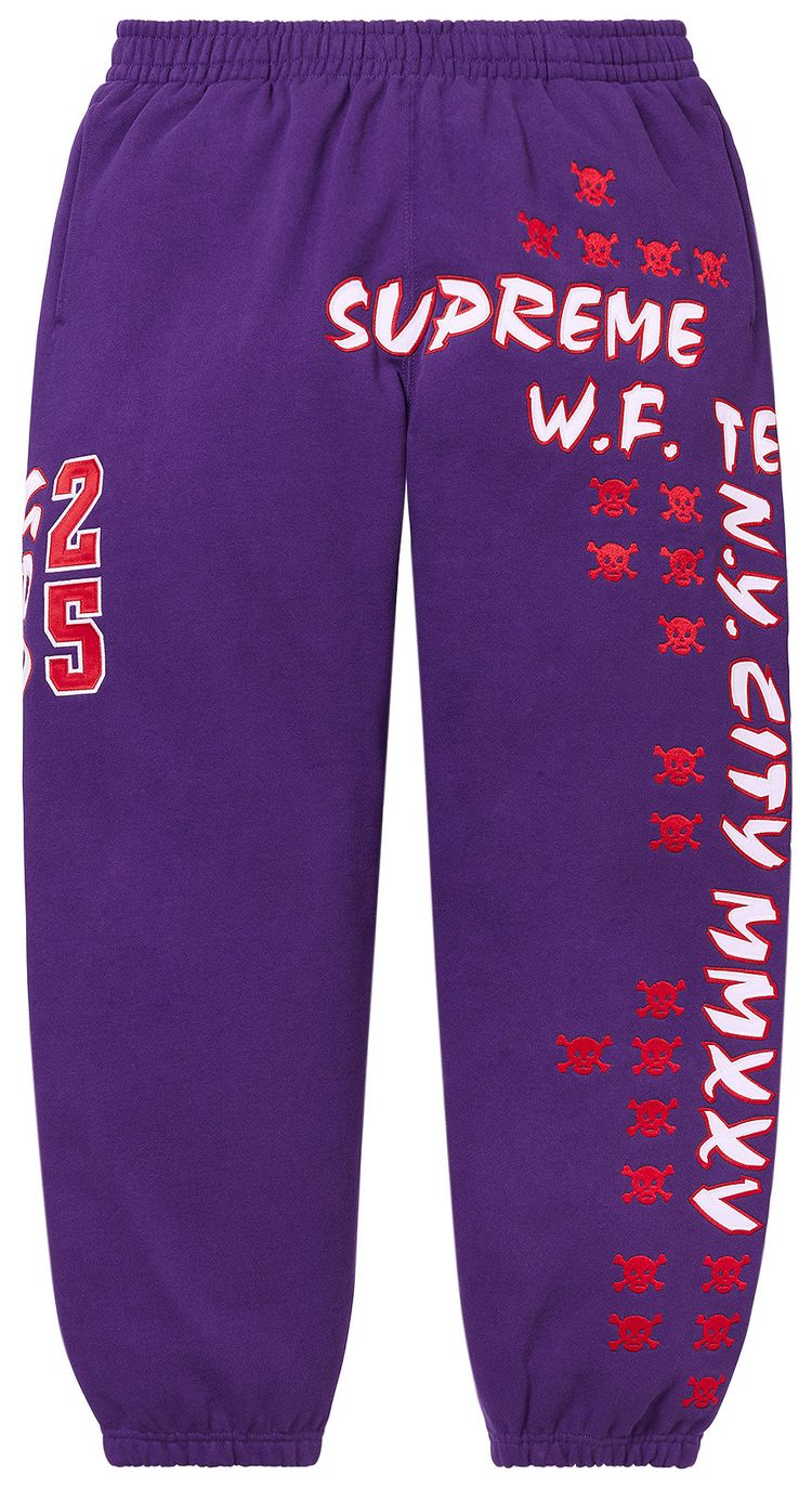 Supreme League Champs Sweatpant Purple