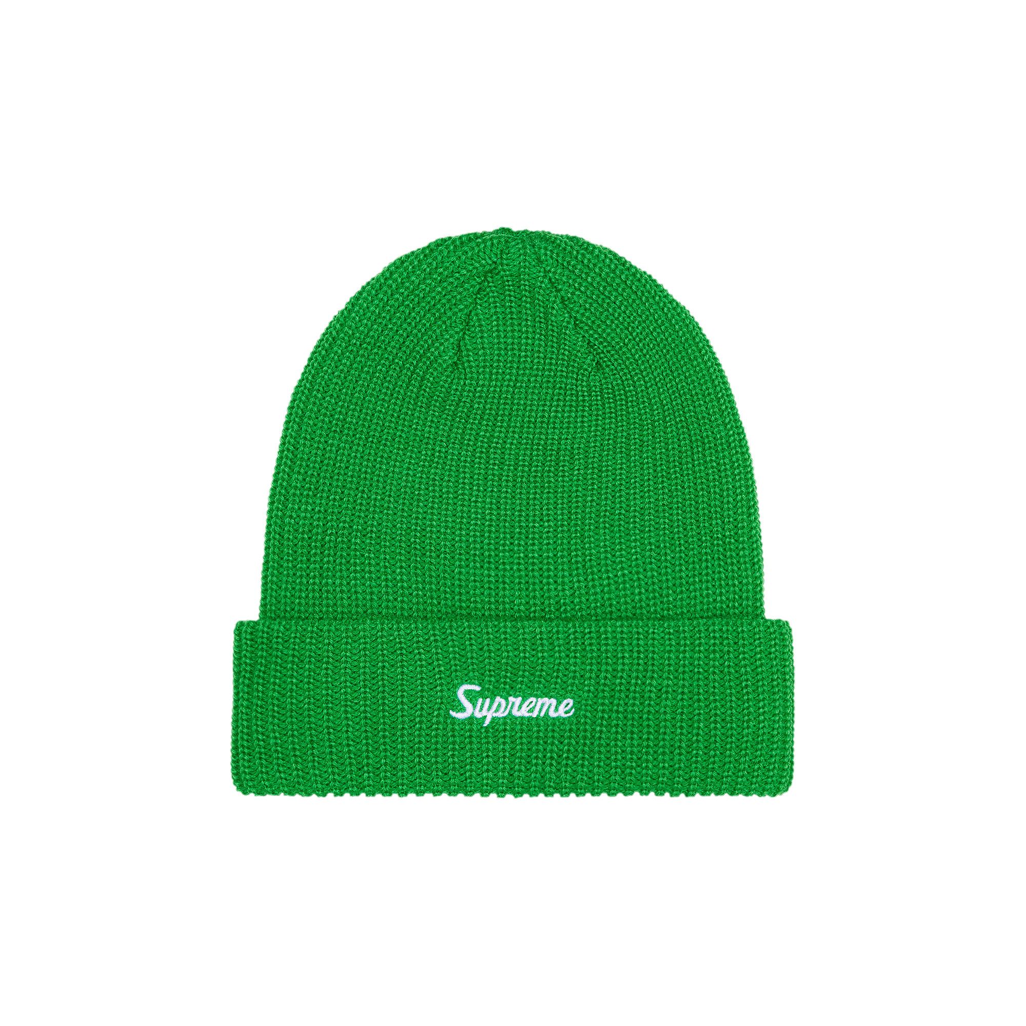 Buy Supreme Loose Gauge Beanie 'Green' - FW25BN25 GREEN | GOAT