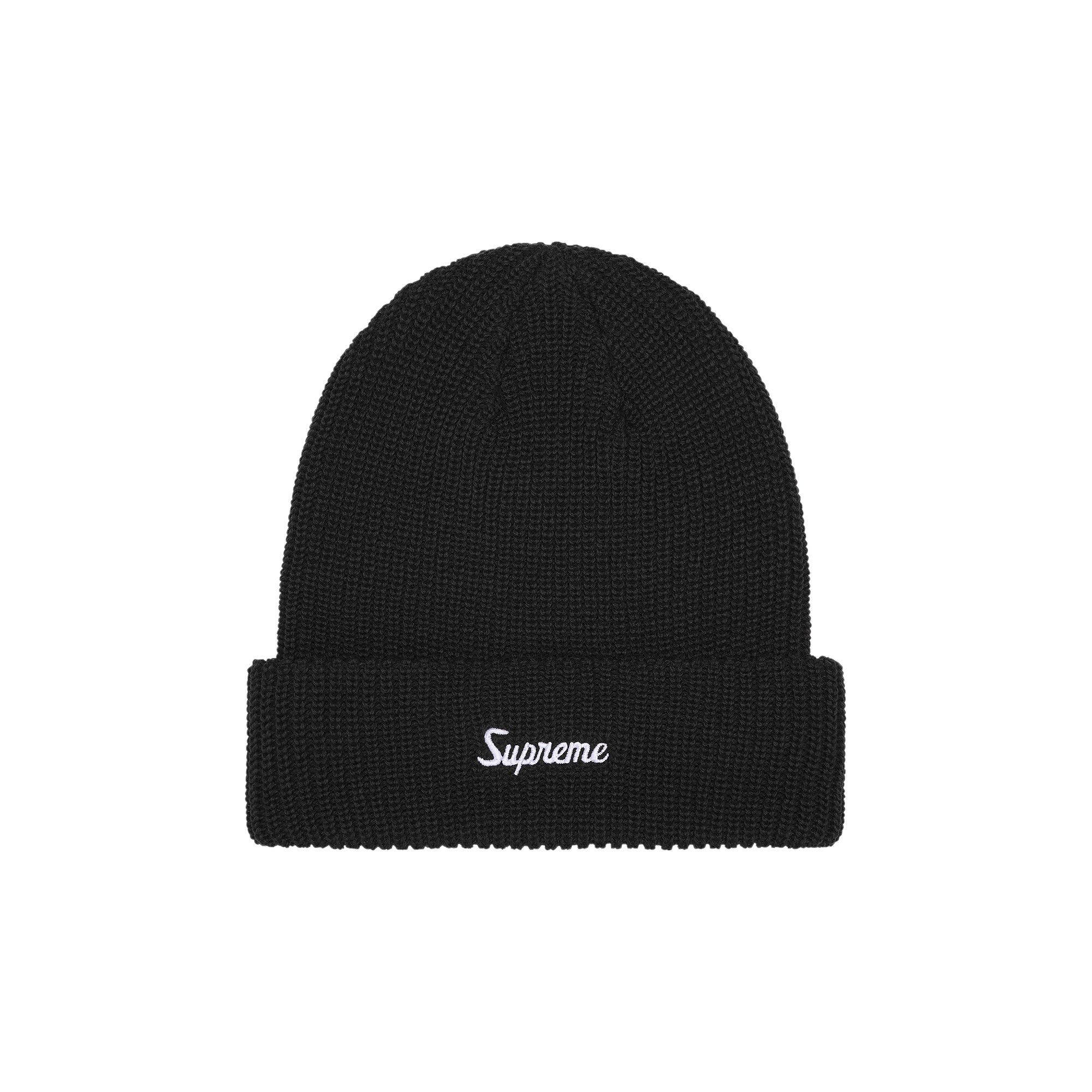 Buy Supreme Loose Gauge Beanie 'Black' - FW25BN25 BLACK | GOAT CA