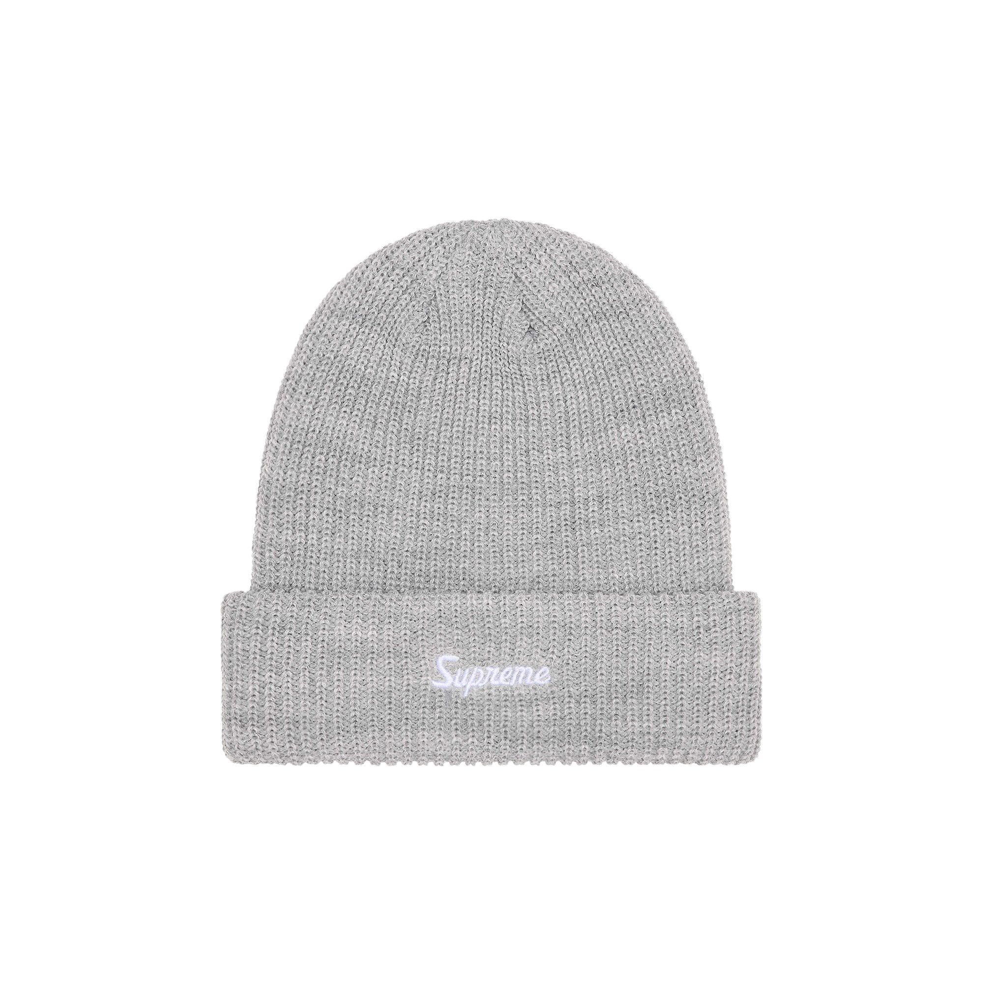 Buy Supreme Loose Gauge Beanie 'Heather Grey' - FW25BN25