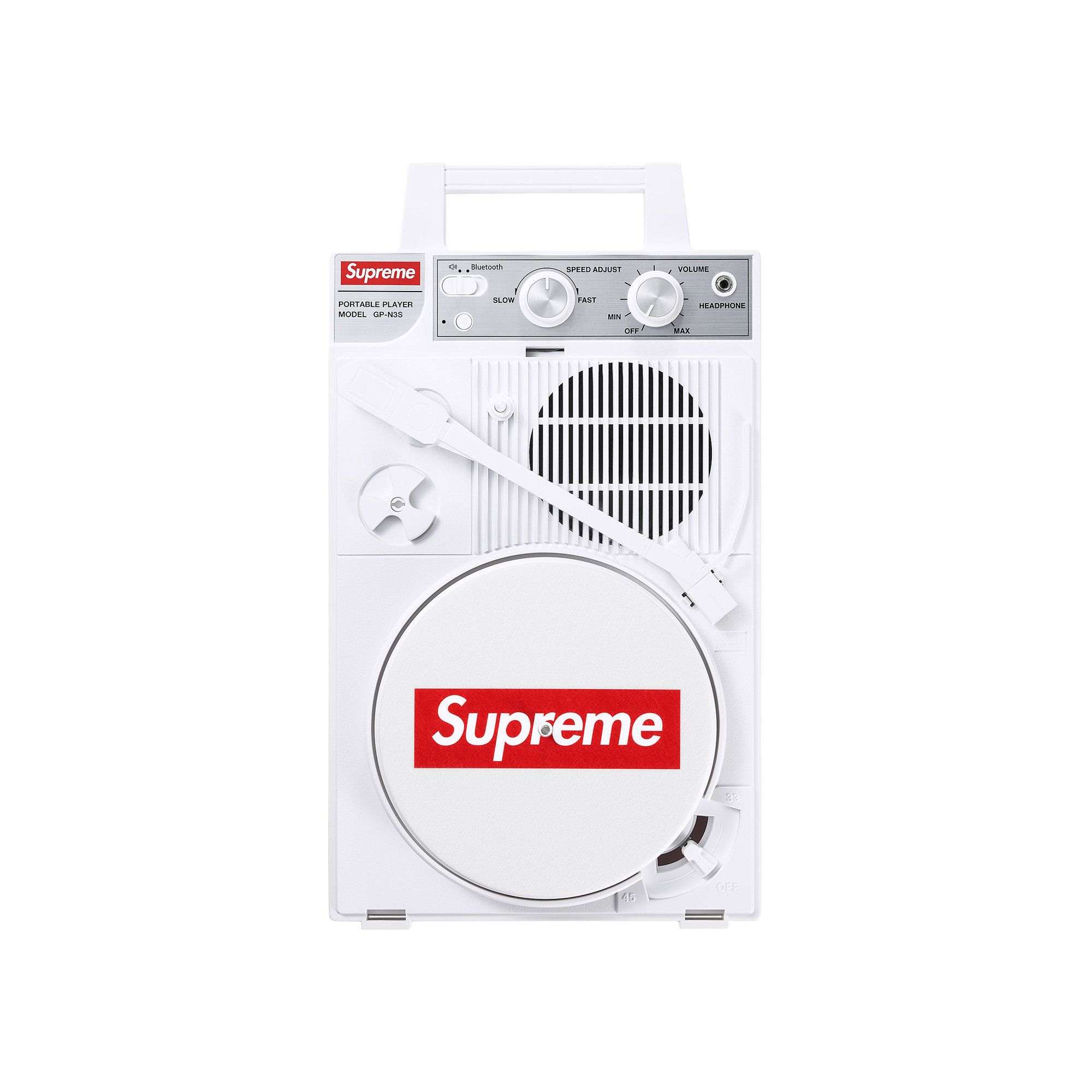 Supreme®/ANABAS GP-N3S Portable Record Buy Supreme x Anabas Gp-N3s Portable Record Player 'White