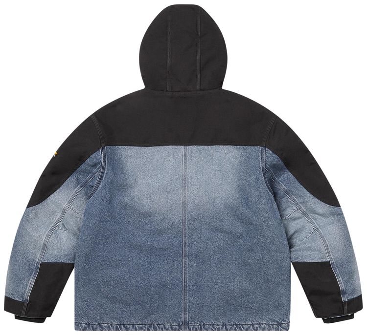 Supreme x Dickies Cordura Hooded Work Jacket Denim