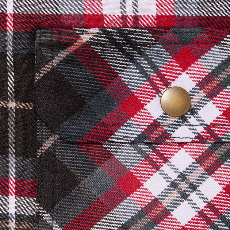 Supreme x Dickies Lined Zip Up Hooded Flannel Shirt Black