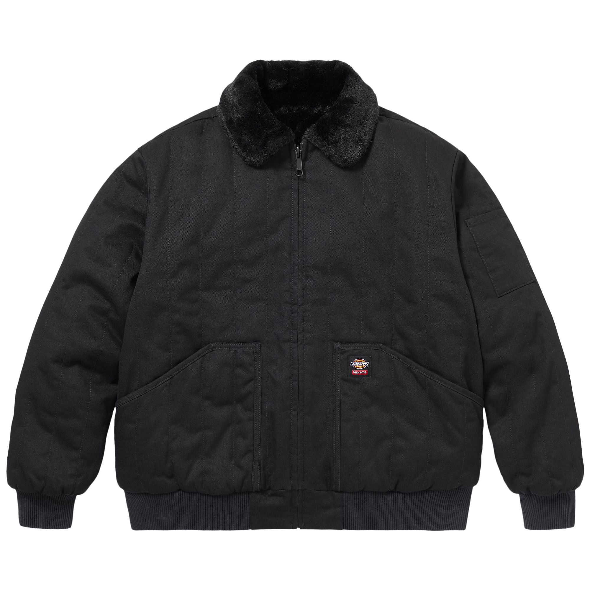 Supreme Dickies リバーシブルJAC Buy Supreme x Dickies Reversible Quilted Faux Fur Work Jacket