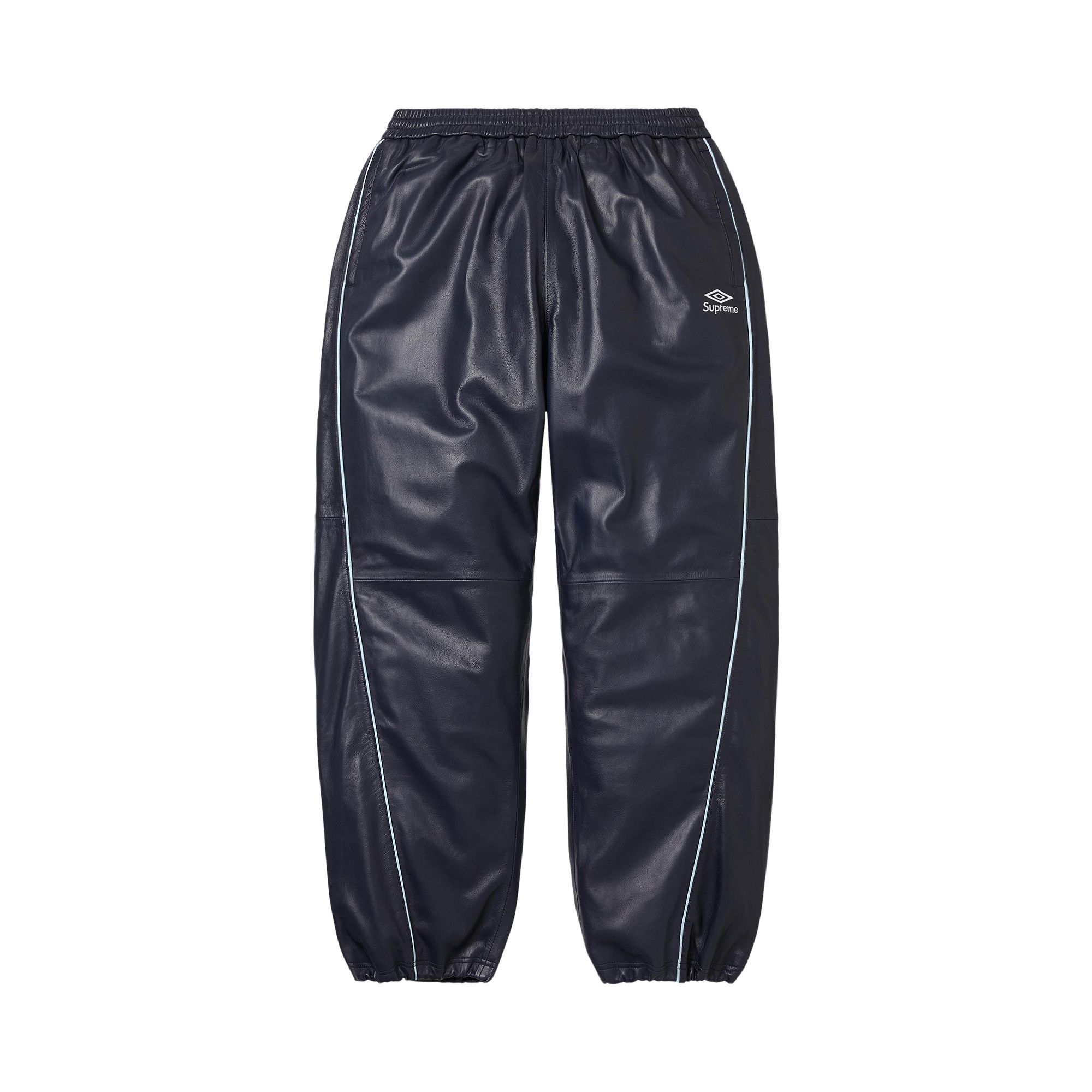 Buy Supreme x Umbro Leather Track Pant 'Navy' - FW25P34 NAVY