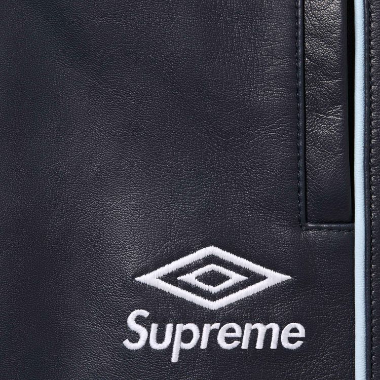 Supreme x Umbro Leather Track Pant Navy