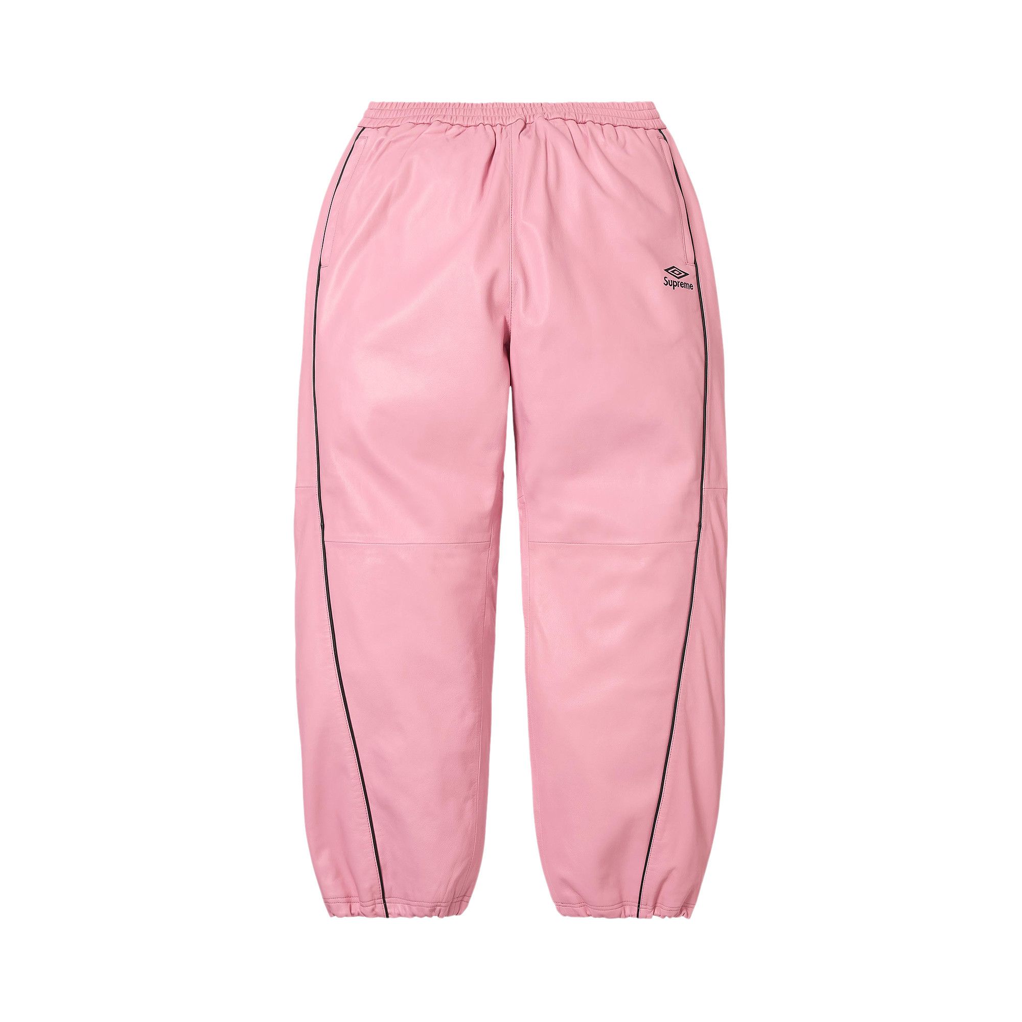 Buy Supreme x Umbro Leather Track Pant 'Pink' - FW25P34 PINK | GOAT