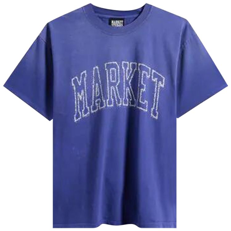 Market Vintage Arc T Shirt Skipper Blue