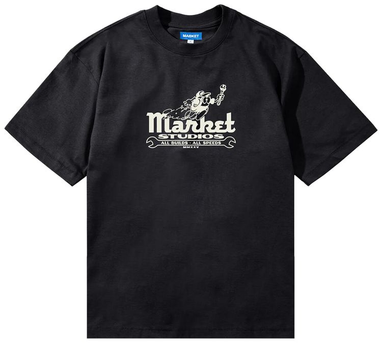 Market Speed And Quality T Shirt Pirate Black