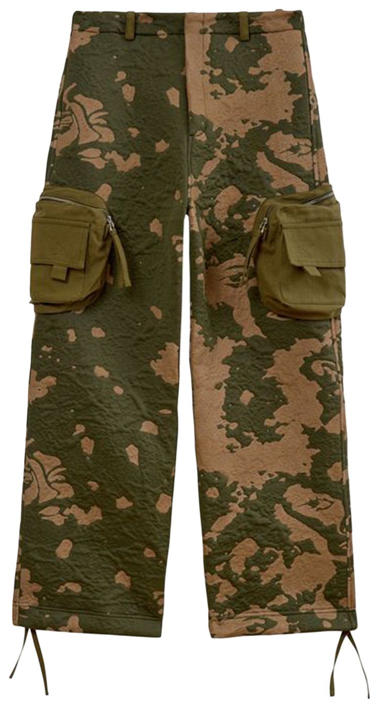 KidSuper x Piet 3D Knit Cargo Pants Camo
