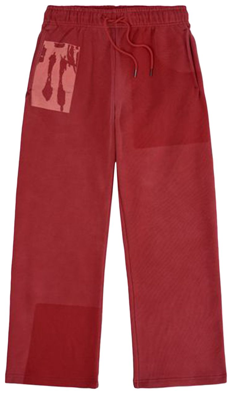 KidSuper Sun Faded Sweatpants Red