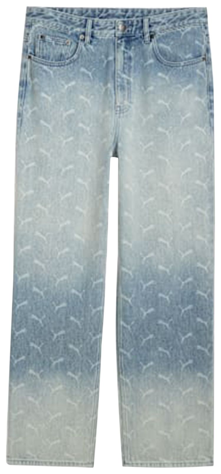 Puma x AAP ROCKY Laser Monogram Denim Faded DenimAop