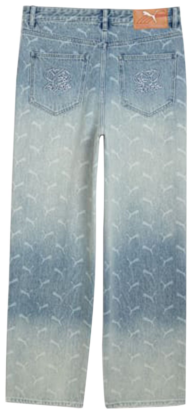 Puma x AAP ROCKY Laser Monogram Denim Faded DenimAop