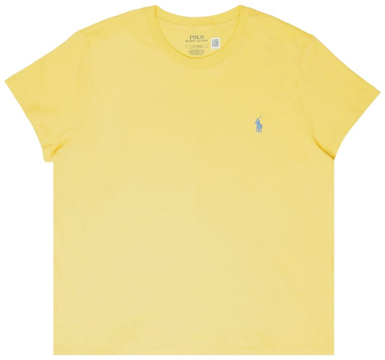 Polo Ralph Lauren Cotton Jersey Short Sleeve T Shirt Yellow