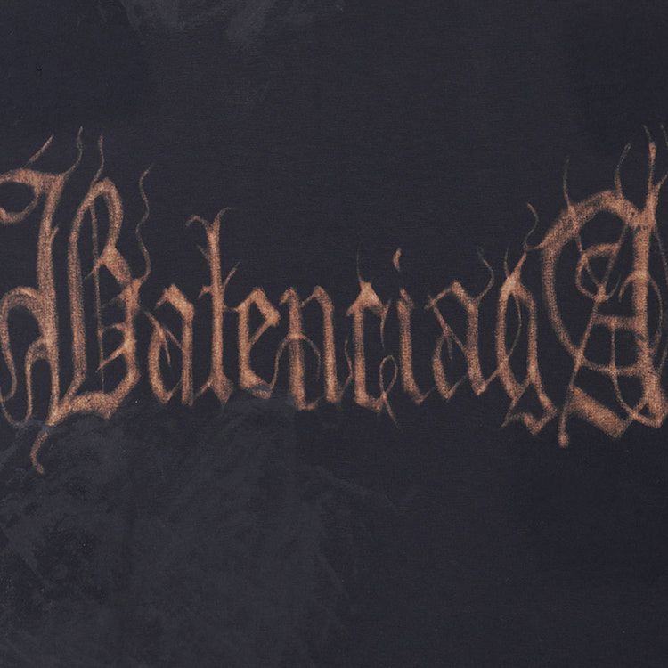 Balenciaga Metal Oversized T Shirt Black