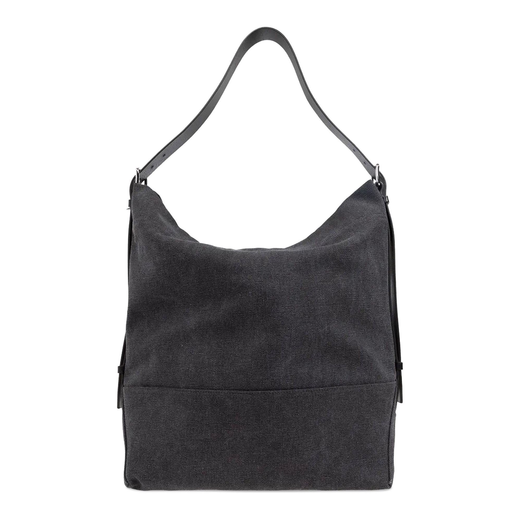 Buy Lemaire Belted Tote Bag 'Ash Black' - BG0153 LF1400 BK983 | GOAT